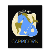 Capricorn Wrapped Canvas 16x20 | Zodiac Series 4 - Beyond T-shirts